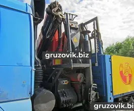 Самопогрузчик Камаз 65117 с КМУ Palfinger PK 12000 2008 года б/у фото 5