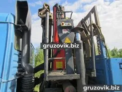 Самопогрузчик Камаз 65117 с КМУ Palfinger PK 12000 2008 года б/у