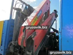 Самопогрузчик Камаз 65117 с КМУ Palfinger PK 12000 2008 года б/у фото 2