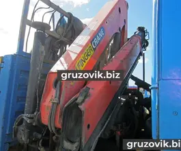 Самопогрузчик Камаз 65117 с КМУ Palfinger PK 12000 2008 года б/у фото 2
