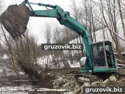 Экскаватор kobelco SK75UR-3 2006 года б/у фото 2