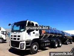 Пищевая автоцистерна АЦПТ АЦПТ 11 м3  ISUZU Giga 2018 года новый фото 2