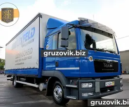 Тентованный грузовик Тентованный грузовик  MAN 2011 года б/у