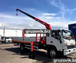 Самопогрузчик JAC N120 с КМУ Unic 2018 года новый фото 2