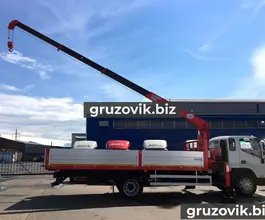 Самопогрузчик JAC N120 с КМУ Unic 2018 года новый фото 3