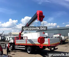 Самопогрузчик JAC N120 с КМУ Unic 2018 года новый фото 4