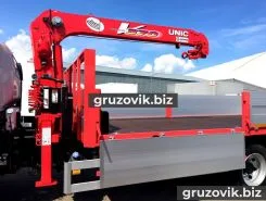 Самопогрузчик JAC N120 с КМУ Unic 2018 года новый фото 5