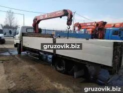 Самопогрузчик Hyundai HD 78 с КМУ Unic URV370K 2010 года б/у фото 5