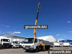 Самопогрузчик Mitsubishi Canter с КМУ Tadano 2012 года б/у