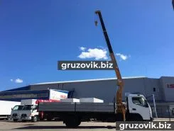 Самопогрузчик Mitsubishi Canter с КМУ Tadano 2012 года б/у фото 3