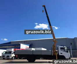 Самопогрузчик Mitsubishi Canter с КМУ Tadano 2012 года б/у фото 3
