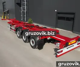 Полуприцеп-контейнеровоз Grunwald Gr-VCSt 2020 года новый фото 2