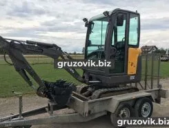 Экскаватор Volvo EC15C 2012 года б/у фото 2