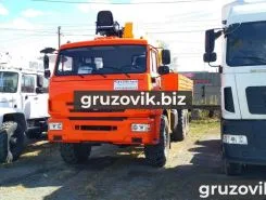 Самопогрузчик Камаз 43118 с КМУ SOOSAN SCS746L 2018 года новый фото 2