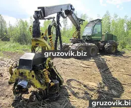 Харвестер John Deere 1270D 2008 года б/у фото 3