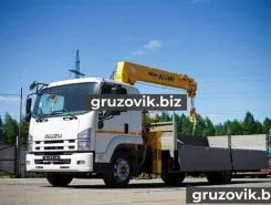 Самопогрузчик ISUZU FSR с КМУ Soosan SCS513 2018 года новый