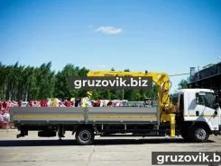 Самопогрузчик ISUZU FSR с КМУ Soosan SCS513 2018 года новый фото 2