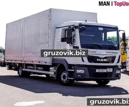 Тентованный грузовик Тентованный грузовик  MAN 2018 года б/у фото 2