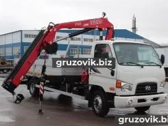 Самопогрузчик Hyundai HD 78 с КМУ Fassi 2018 года новый фото 4