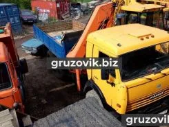 Самопогрузчик Камаз 4310 с КМУ Palfinger 1990 года б/у