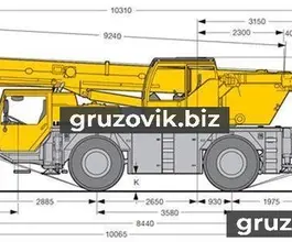 Автокран Liebherr LTM 1040-2.1   2012 года б/у фото 4