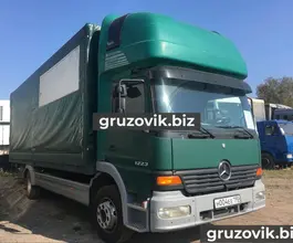 Тентованный грузовик Тентованный грузовик  Mercedes-Benz 2004 года б/у