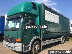 Тентованный грузовик Тентованный грузовик  Mercedes-Benz 2004 года б/у фото 2