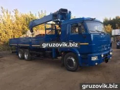 Самопогрузчик Камаз 65117 с КМУ DONGYANG SS1926  б/у