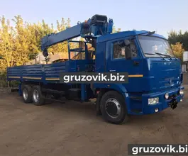 Самопогрузчик Камаз 65117 с КМУ DONGYANG SS1926  б/у