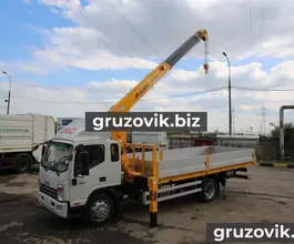Самопогрузчик JAC N120 с КМУ SOOSAN 514 2018 года б/у