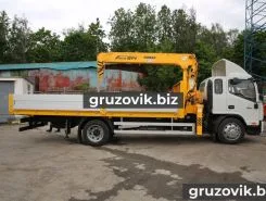 Самопогрузчик JAC N120 с КМУ SOOSAN 514 2018 года б/у фото 3
