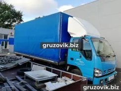 Тентованный грузовик Тентованный грузовик  ISUZU 2008 года б/у фото 3