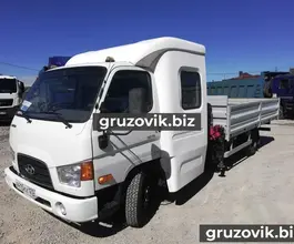Самопогрузчик Hyundai HD 78 с КМУ Amco Veba 807NT/2s 2013 года б/у
