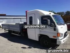 Самопогрузчик Hyundai HD 78 с КМУ Amco Veba 807NT/2s 2013 года б/у фото 2