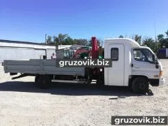 Самопогрузчик Hyundai HD 78 с КМУ Amco Veba 807NT/2s 2013 года б/у фото 3