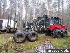Лесовоз с КМУ Лесовоз  Valmet 860.3 с КМУ  2008 года б/у фото 2