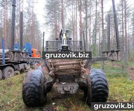 Лесовоз с КМУ Лесовоз  Valmet 860.3 с КМУ  2008 года б/у фото 3