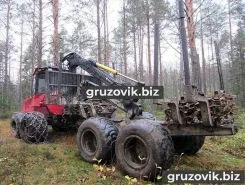 Лесовоз с КМУ Лесовоз  Valmet 860.3 с КМУ  2008 года б/у фото 5