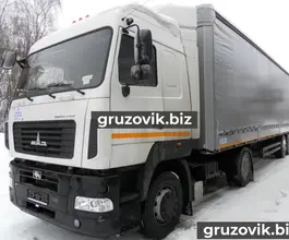 Тентованный грузовик Тентованный грузовик  МАЗ 2019 года б/у фото 2