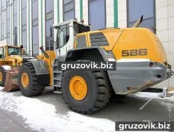 Фронтальный погрузчик Liebherr L586 2012 года б/у фото 3