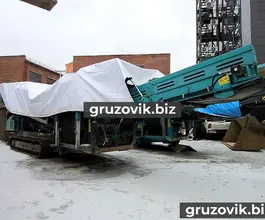 Дробильная установка Powerscreen Warrior 1800 2015 года б/у фото 4