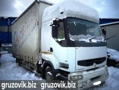 Тентованный грузовик Тентованный грузовик  Renault 2000 года б/у