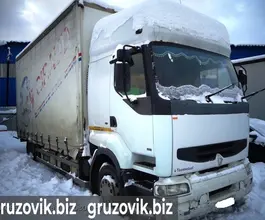 Тентованный грузовик Тентованный грузовик  Renault 2000 года б/у