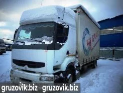 Тентованный грузовик Тентованный грузовик  Renault 2000 года б/у фото 2