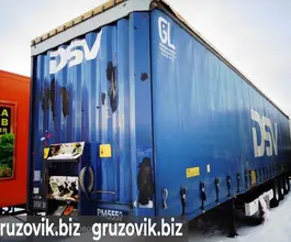 Шторный полуприцеп Krone sd 2008 года новый фото 2