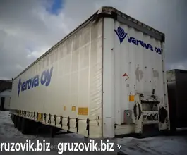 Шторный полуприцеп Krone Mega Liner 2007 года б/у