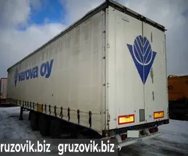 Шторный полуприцеп Krone Mega Liner 2007 года б/у фото 3
