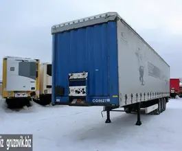 Шторный полуприцеп Krone sd 2010 года б/у фото 2
