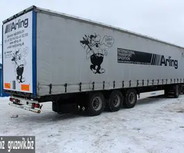 Шторный полуприцеп KRONE SD Б/У год выпуска 2010 2010 года б/у фото 4