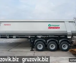 Самосвальный полуприцеп Grunwald самосвальный стальной 27-34 куб. м год выпуска 2017 2017 года б/у фото 2